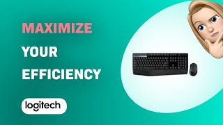 How to Maximize Your Efficiency with the Logitech MK345 Keyboard [upl. by Siaht]