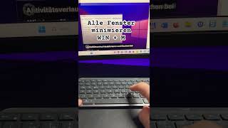 Alle Fenster minimieren Windows 11 [upl. by Radec]