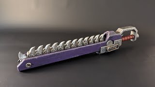 Chain sword assembly [upl. by Danforth]