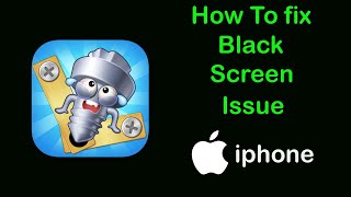 Fix Take Off Bolts App Black Screen Problem on iPhone  Take Off Bolts Black Screen Error on Ios [upl. by Corissa]