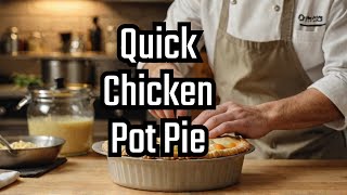 Chicken Pot Pie Like a PRO in 30 Minutes or Less [upl. by Shanahan]