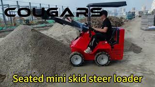 Seated Mini Skid SteerLoader [upl. by Aley]