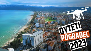 Pogradec  2023  VIDEO BY DRONE  4K  60 FPS [upl. by Orag]