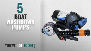 Top 10 Boat Washdown Pumps 2018 326050394 WASHDOWN PUMP KIT 24V [upl. by Hannad]