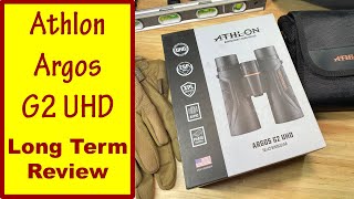 Athlon Argos G2 UHD Binoculars  Long Term Review [upl. by Grevera]