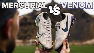 MERCURIAL vs VENOM  Nike football boot battle [upl. by Ayota]