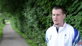 Paralympian David Devine looks ahead to National Paralympic Day 2014 [upl. by Nairrod]