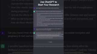 How to Use ChatGPT in Your Scientific Research [upl. by Ihteerp]