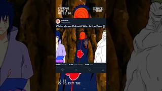 Obito shows kakshi who is the Boss🔥☠️ obito popular edit viralvideos [upl. by Evan784]