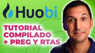 ⭕️ HUOBI EXCHANGE  TUTORIAL COMPLETO ESPAÑOL  Comisiones Depósito Retiros etc 2021 [upl. by Natividad]