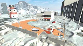 Franklin House Stuck in Snow in Indian Bike Driving 3D  Winter Mode [upl. by Zeba]