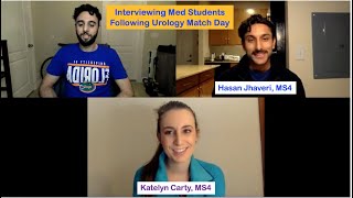 Interviewing Med Students Following Urology Resident Match Day [upl. by Nanice86]