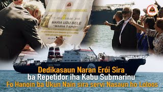 Naran Erói Sira ba Repetidor iha Kabu Submarinu Fo Hanoin ba Ukun Naín sira servi Nasaun ho Loloos [upl. by Aineg847]