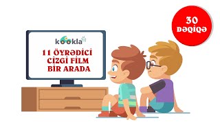 11 ÖYRƏDİCİ CİZGİ FİLM BİR ARADA  Azərbaycan dilində öyrədici cizgi filmlər [upl. by Sachiko]