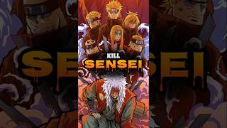 Kill sensei in Naruto 😦  pain kill jiraiya  pain jiraiya sasuke orochimaru [upl. by Sixele]