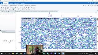 Processing 2D NMR spectra HSQC HMBC [upl. by Jacquenette]