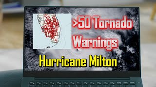 Hurricane Milton Tornadoes Everywhere [upl. by Slorac]