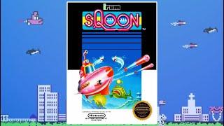 Sqoon Full Playthough  Nintendo NES [upl. by Anaiv96]