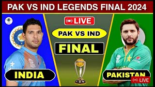 🔴 Live India Champions Vs Pakistan Champions Live  Final  IND vs PAK  World Championship Legends [upl. by Charteris203]