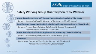 Safety Working Group Scientific Webinar Q1 2024 [upl. by Seana]