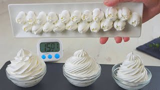 Los 2 Mejores Merengues Merengue Suizo y Merengue Italiano para rellenar y decorar pasteles [upl. by Amerd]