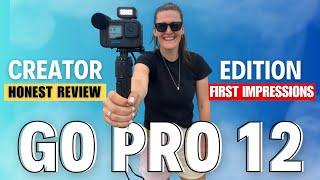 Gopro Hero 12 CREATOR EDITION Unboxing  VLOG TEST [upl. by Odidnac]