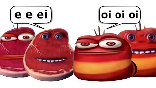 oi oi oi red larva vs e e ei im on vacation 3 [upl. by Coit]