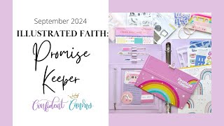 Word Nerd “Promise Keeper”  Illustrated Faith September Kit 2024 [upl. by Nirro652]