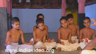 Veda Vedic teaching Hindu scriptures learning Thrissur Kerala India [upl. by Emiaj289]