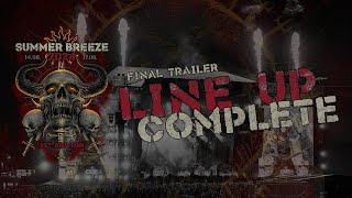 SUMMER BREEZE Open Air 2024  Full Line Up TRAILER [upl. by Llennahs]