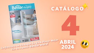 Catálogo Betterware Abril 2024 [upl. by Denni296]