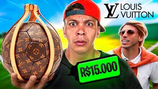 PAGAMOS 15 MIL REAIS NA BOLA LOUIS VUITTON VALE A PENA 😱💰ft jorginho [upl. by Enieledam]