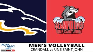 ACAA Mens Volleyball 🏐 UNBSJ  Crandall Nov 26 2023 [upl. by Lock]