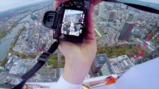 Climbing TALLEST BUILDING in GERMANY  Commerzbank Tower  300m [upl. by Rivard]