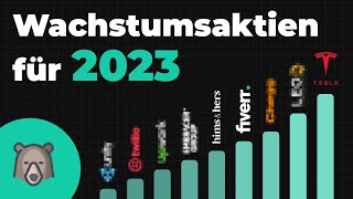 Die BESTEN 9 Wachstums Aktien für 2023 [upl. by Neelia]