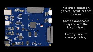 Zynq7000 PCB Build  General Layout Progress [upl. by Ordnaxela]