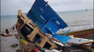 Fr Seán Doggett SPS visits Carriacou Grenada in the aftermath of Hurricane Beryl July 2024 [upl. by Haida]