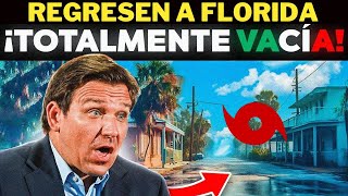 EL GOBERNADOR de FLORIDA rogando A LOS INMIGRANTES para que REGRESEN [upl. by Argyres]