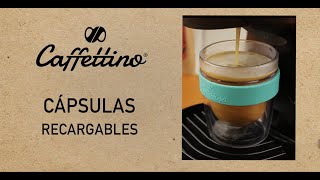 Cápsulas de café RECARGABLES ecológicas Caffettino para DOLCE GUSTO [upl. by Ubana391]