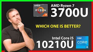 AMD Ryzen 7 3700U vs INTEL Core i5 10210U Technical Comparison [upl. by Eeuqram]