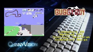 ChinnyVision  Ep 58  Buggy Boy  C64 CPC Spectrum Amiga [upl. by Katrine108]