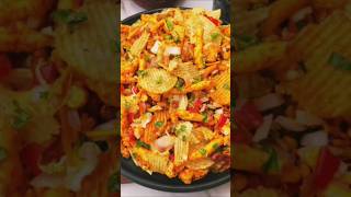 Jhal Mudi recipesMix Murmure and kurkure chips All recipe Very Very Tasty short food [upl. by Maloy778]