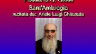 SANTAMBROGIO poesia di Giuseppe Giusti  recita Ariele Luigi Chiavetta  mp4 [upl. by Hedwiga686]