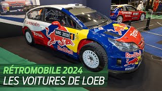 Rétromobile 2024 La saga des voitures de Sébastien Loeb [upl. by Ylro]