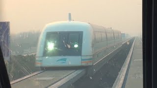 Magnetic Levitation Train quotMaglevquot in Shanghai complete ride [upl. by Nuahsal971]