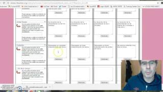 Realizar rúbricas con Rubistar tutorial español [upl. by Edualcnaej399]