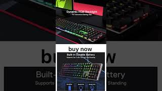 Redragon K556 PRO Upgraded Wireless RGB Gaming Keyboard BT24Ghz TriMode Aluminum Mechanical Key [upl. by Volin]