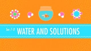 Water amp Solutions  for Dirty Laundry Crash Course Chemistry 7 [upl. by Einnok808]