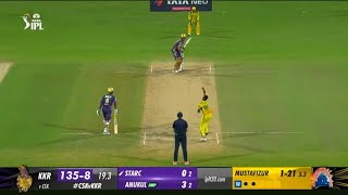 Mustafizur Rahman bowling today  Mustafizur Rahman bowling highlights  CSK vs KKR Full Highlights [upl. by Eilloh]