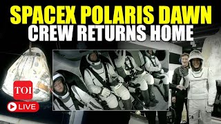 LIVE  After Historic Spacewalk SpaceX Polaris Dawn Astronauts Land Off The Coast Of Dry Tortugas [upl. by Dalia241]